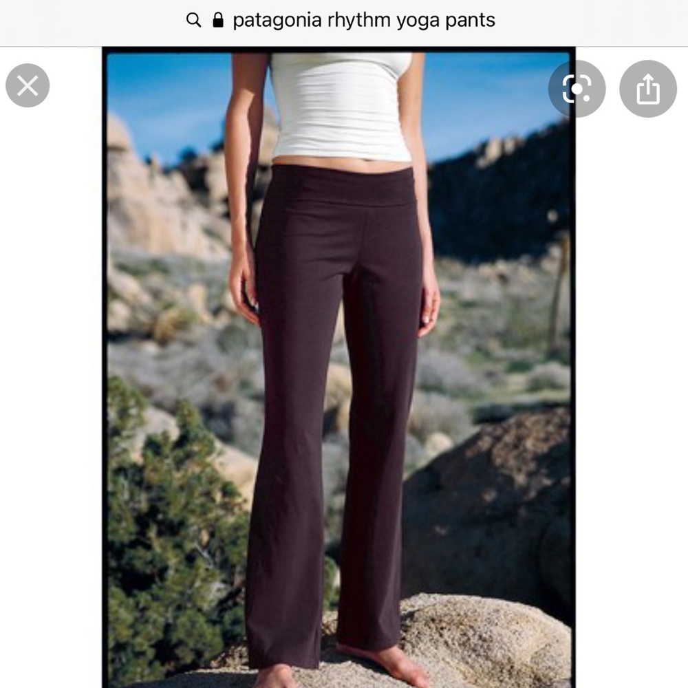 Patagonia rhythm serenity yoga pants size large